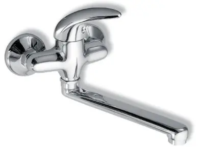 Umyvadlová dřezová baterie 100 mm Metalia 55 chrom (55077,0) Cenově Výhodný
