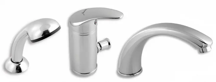 Vanová baterie Metalia 55 chrom, montáž na vanu (55045,0) Blesková Nabídka