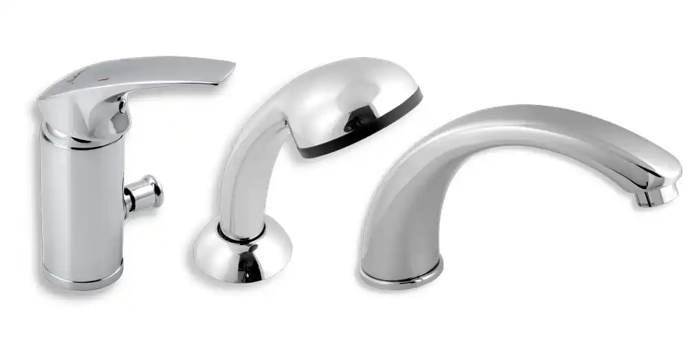 Vanová baterie Metalia 57 chrom, montáž na vanu (57045,0) Zlevněný