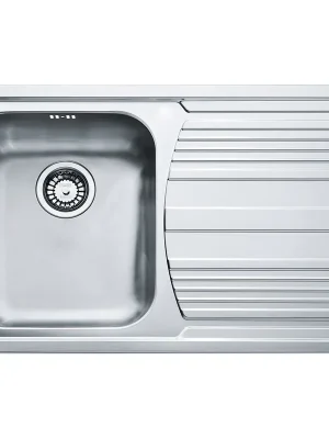 Goedkoop Logica LLX 611/2 nerez - kuchyňský dřez 79x50, odkapávací plocha vpravo (101.0120.187)
