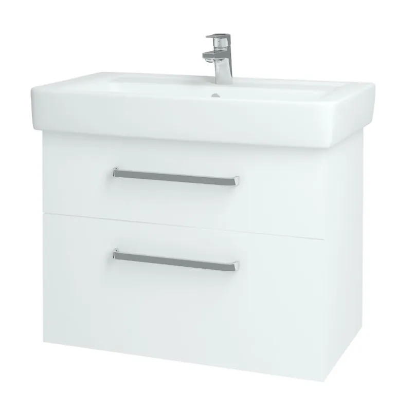 Must-Have Q max SZZ2 80 - skříňka s umyvadlem 80 cm, závěsná, CS II (QMA017 SZZ2 080 CS II)