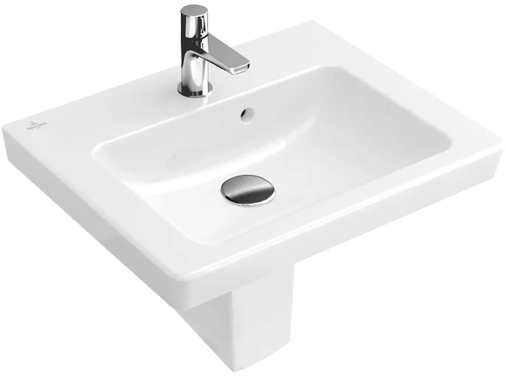 Uitverkoop Subway 2.0 - umývátko 50x40, 1 otvor, s přepadem (73155001)