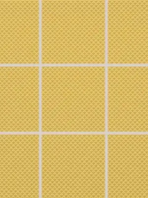 Sezónní Sleva Color Two (RAL 0858070) - dlaždice 10x10 tmavě žlutá matná, R10 B (GRS0K642)