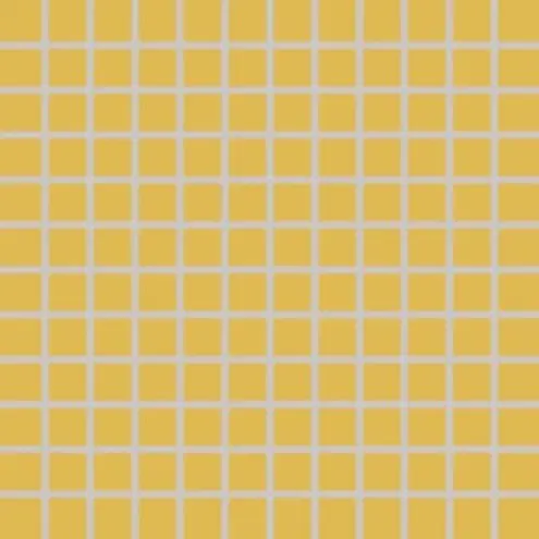 Color Two (RAL 0858070) - dlaždice mozaika 2,5x2,5 tmavě lutá matná (GDM02142) Speciale Akce