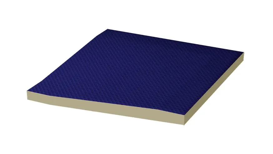 Časově Omezené Color Two (RAL 2902035) - bezbariérová tvarovka rohová 10x10 modrá matná, R10 B, mrazuvzdorná (GTR0N605)