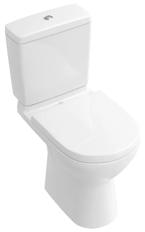 Finale Uitverkoop O.novo - kombi klozet stojící, hluboké splachování, vodorovný odpad, bez nádržky a sedátka (56611001)