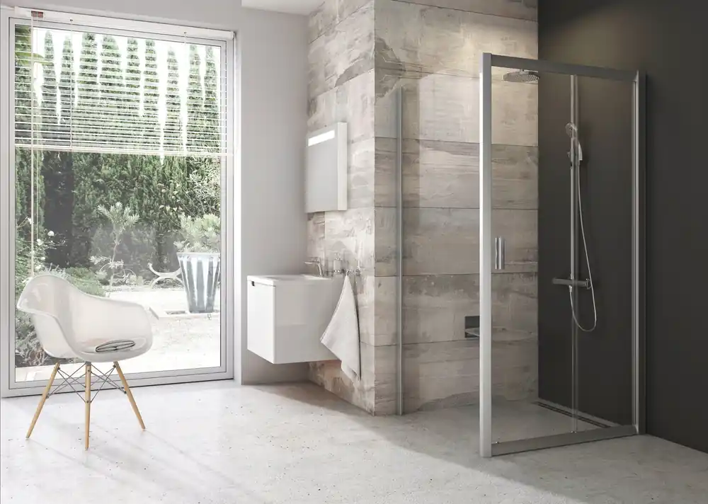 BLPS 80 pevná stěna, rám lesk/sklo transparent (9BH40C00Z1) Korting