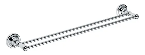 Fabrieksprijs Retro chrom - dvojitý držák ručníků, vedle sebe (144304052)
