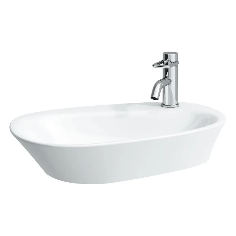 Aanbieding Palomba - umyvadlová mísa 60x40, otvor pro baterii, bez přepadu (H8168030001111)