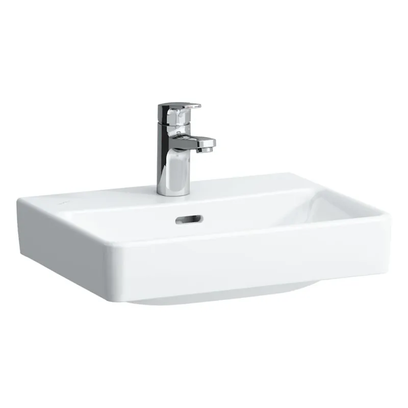 Korting Laufen Pro S - umývátko 45x34, otvor pro baterii, přepad (H8159610001041)