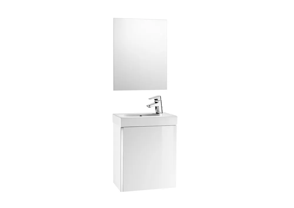Pack Mini - skříňka 45 cm a zrcadlo, bílá (A855865806) Cenový Hit