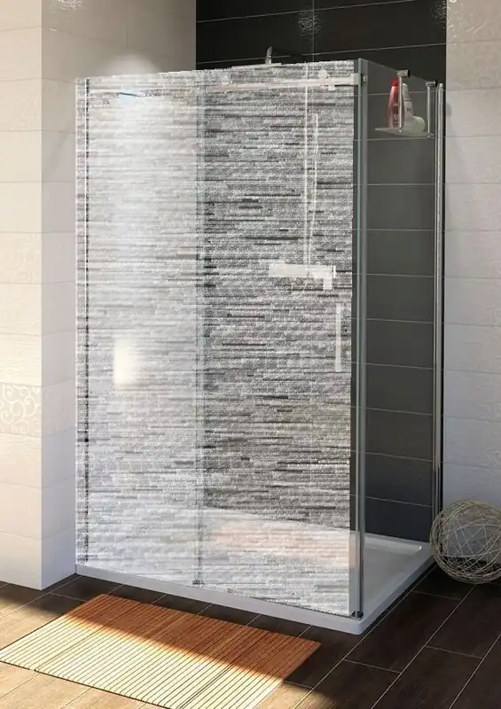 Nu Kopen Boční stěna 70 cm, sklo čiré/lesklý chrom (GD7270)