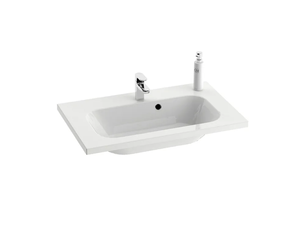 Superprijs Umyvadlo Chrome 60, s otvorem pro baterii, s přepadem (XJG01160000)