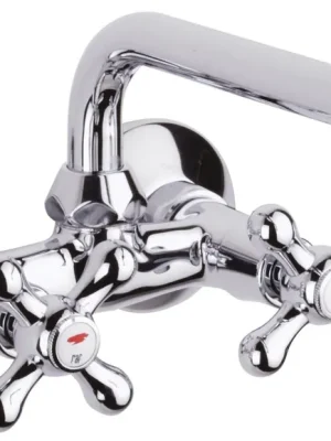 Speciale Akce Rio II - dřezová kohoutková nástěnná baterie, horní kulaté ústí 200 mm, rozteč 150 (RK1552B)