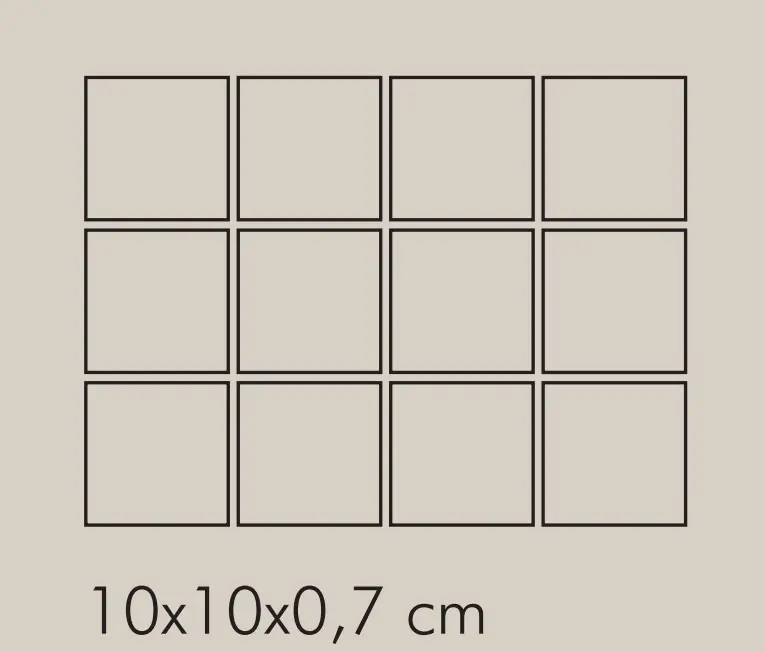 Op = Op IN Cobalto Rete RAL 5022 - dlaždice mozaika 10x10 modrá mat (0011A181)