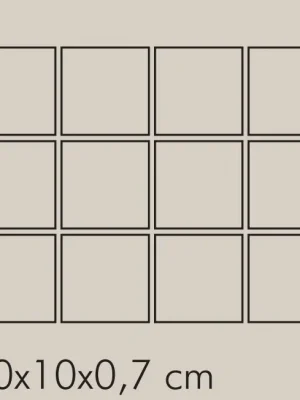 Weekendaanbieding IN Turchese Rete RAL 6034 - dlaždice mozaika 10x10 tyrkysová matná (0011A561)
