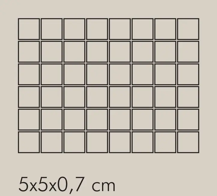 Aanbieding IN Lavanda Rete RAL 4009 - dlaždice mozaika 5x5 fialová matná (00119402)