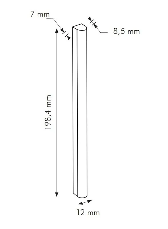 Cenově Výhodný IN Cedro Stick RAL 1018 - dlaždice bombato 1,2x20 žlutá matná (0011L55)