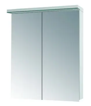 Exclusieve Akce Aston GA2OE 60 - galerka 60x76 s osvětlením, zásuvka a vypínač, CS I (AST GA2OE 060 CS I)
