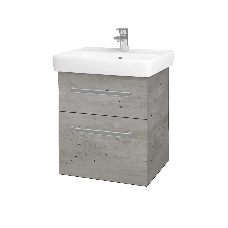 Q max SZZ2 55 - skříňka s umyvadlem 55 cm, závěsná, CS I (QMA014 SZZ2 055 CS I) Značkový