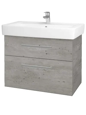 Q max SZZ2 80 - skříňka s umyvadlem 80 cm, závěsná, CS I (QMA017 SZZ2 080 CS I) Oblíbený