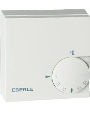 Weekendaanbieding Eberle RTR-E 6124 - analogový prostorový termostat s útlumem 5K - snímá jen teplotu prostoru (4066020)