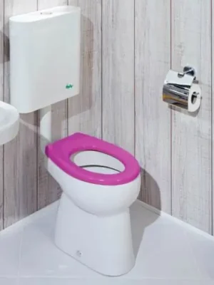 Baby - WC sedátko bez poklopu, duroplast, antibak, růžová (H8970373240001) Tovární Cena