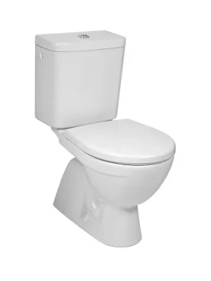 Lyra Plus - klozet stojící, kombinační, hluboké splachování, svislý odpad, boční napouštění, bez sedátka (H8263870002413) Nakupujte Hned