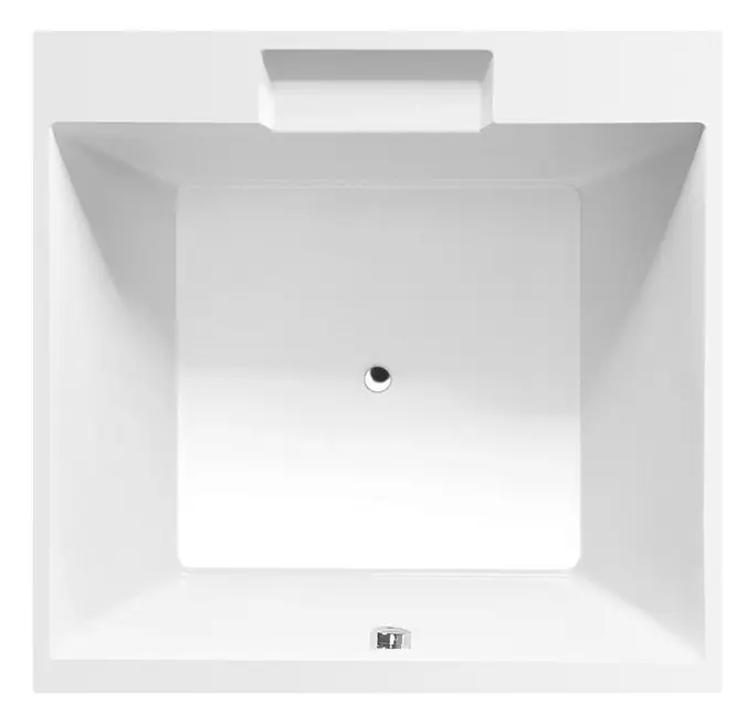 Exclusieve Akce Came čtvercová vana s konstrukcí 175x175x50 cm, bílá (23611)
