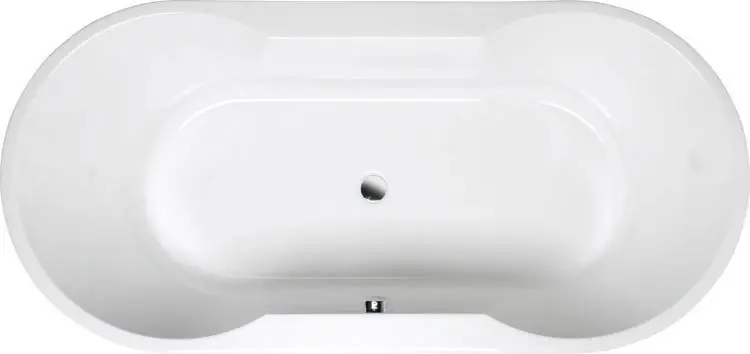 IO oválná vana 180x85x49 cm, bílá (16611) Gereduceerde Prijs