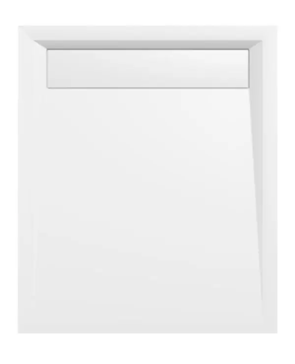 Varesa sprchová vanička z litého mramoru se záklopem, obdélník 100x80x4 cm (71605) Časově Omezené