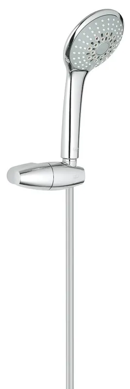 Alleen Vandaag Euphoria 110 Champagne - set pro upevnění na zeď se 3 proudy, průtok 17 l/min, hadice 175 cm (27355000)