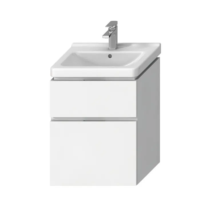 Cubito - skříňka pod umyvadlo 55 cm, 2 zásuvky, bílá (H40J4224025001) Cenově Výhodný