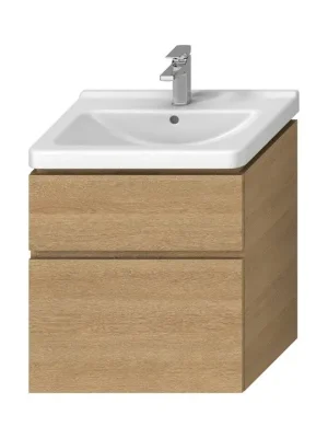 Cubito - skříňka pod umyvadlo 65 cm, 2 zásuvky, dub (H40J4244025191) Bezpečná Platba