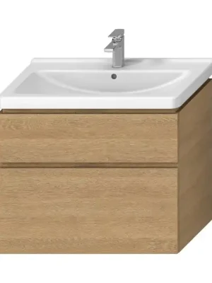 Cubito - skříňka pod umyvadlo 85 cm, 2 zásuvky, dub (H40J4264025191) Certifikovaný