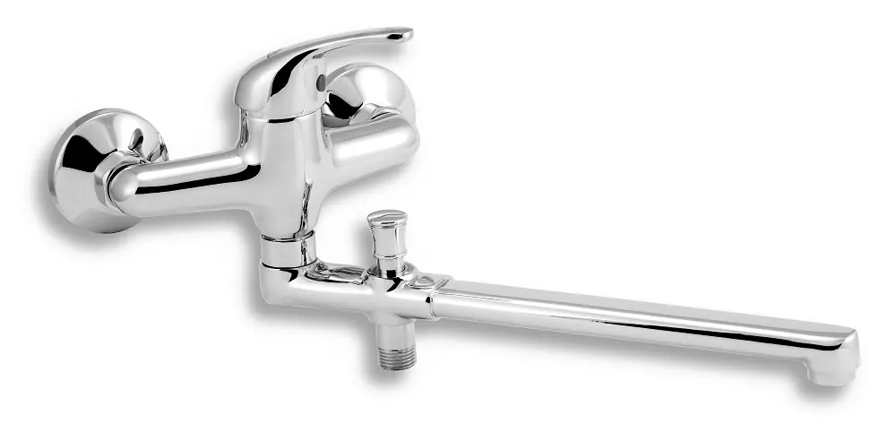 Voordeelprijs Paneláková baterie bez sprchy 150 mm Titania Iris chrom (92032/1,0)
