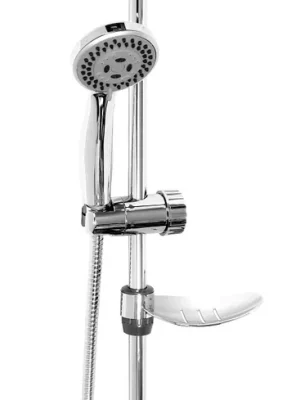 Sprchová souprava chrom, tyč 60 cm, hadice 150 cm (KIT03,0) Víkendová Akce
