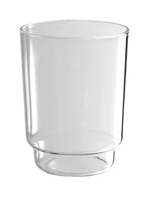 Náhradní sklenička k držáku na vatové tyčinky čirá (0182,X) Nejprodávanější