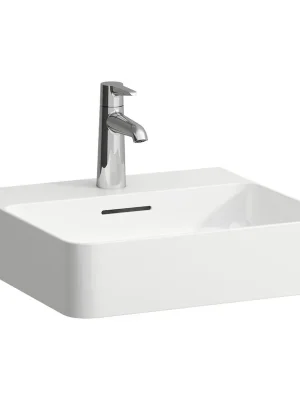 Val - umývátko 45x42, broušená spodní část, otvor pro baterii (H8162800001041) Gereduceerde Prijs