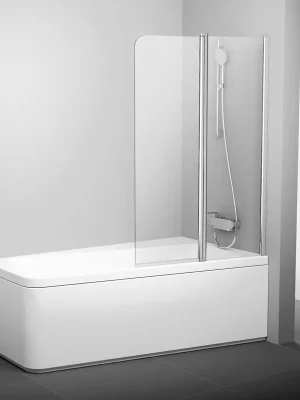 10CVS2 100 L vanové zástěna rám lesk/sklo transparent (7QLA0C03Z1) Finale Uitverkoop