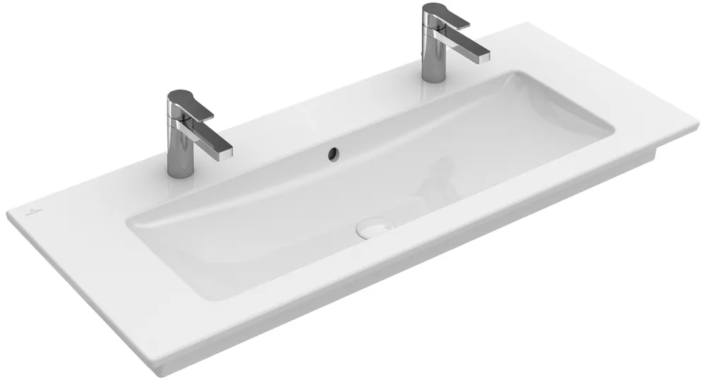 Venticello - umyvadlo 100x50, nábytkové, 2x1 otvor, s přepadem (4104AK01) Koop Online