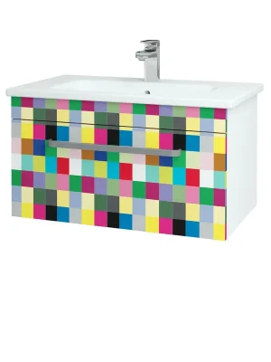Speciale Akce Aston SZZ 80 - skříňka s umyvadlem 80 cm, závěsná, CS III (AST002 SZZ 080 CS III)