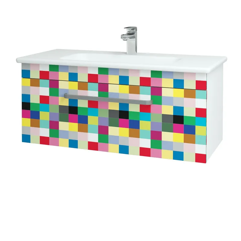 Kupte Ještě Dnes Aston SZZ 100 - skříňka s umyvadlem 100 cm, závěsná, CS III (AST003 SZZ 100 CS III)