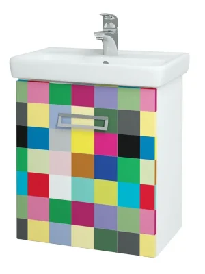 Door SZD 55 - skříňka s umyvadlem 55 cm, dvířka, závěsná, CS III (DOO028 SZD 055 CS III) Levný