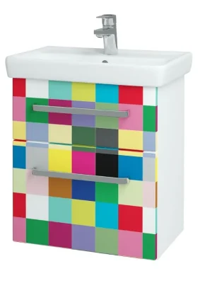 Go SZZ2 55 - skříňka s umyvadlem 55 cm, závěsná, CS III (GOO028 SZZ2 055 CS III) Rychlé Dodání