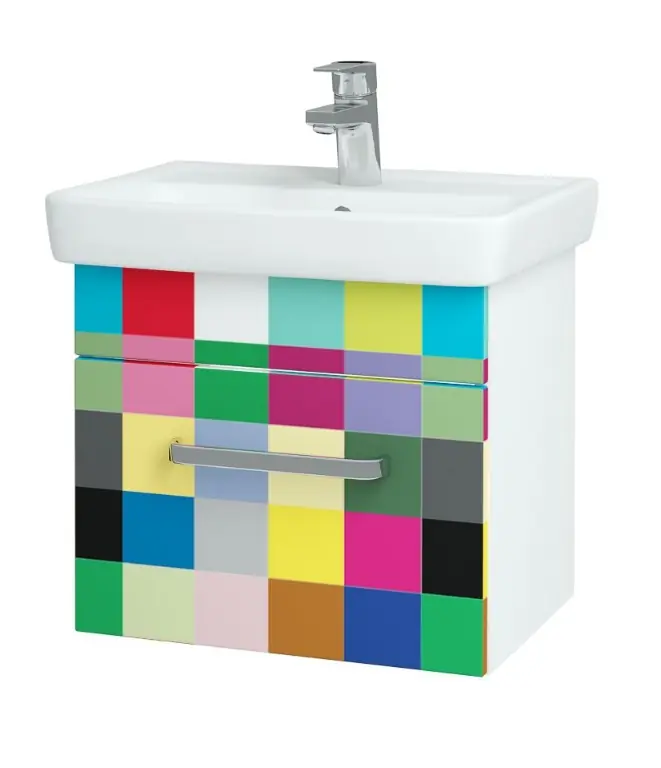 Solo SZZ 60 - skříňka s umyvadlem 60 cm, závěsná, CS III (SOL029 SZZ 060 CS III) Vrácení Zdarma