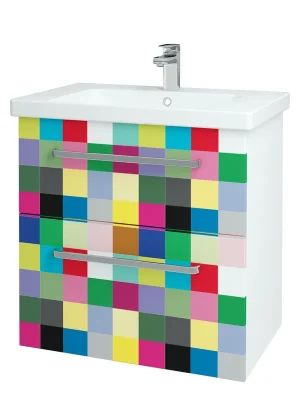 Nízká Cena Big Inn SZZ2 80 - skříňka s umyvadlem 80 cm, závěsná, CS III (BIN011 SZZ2 080 CS III)
