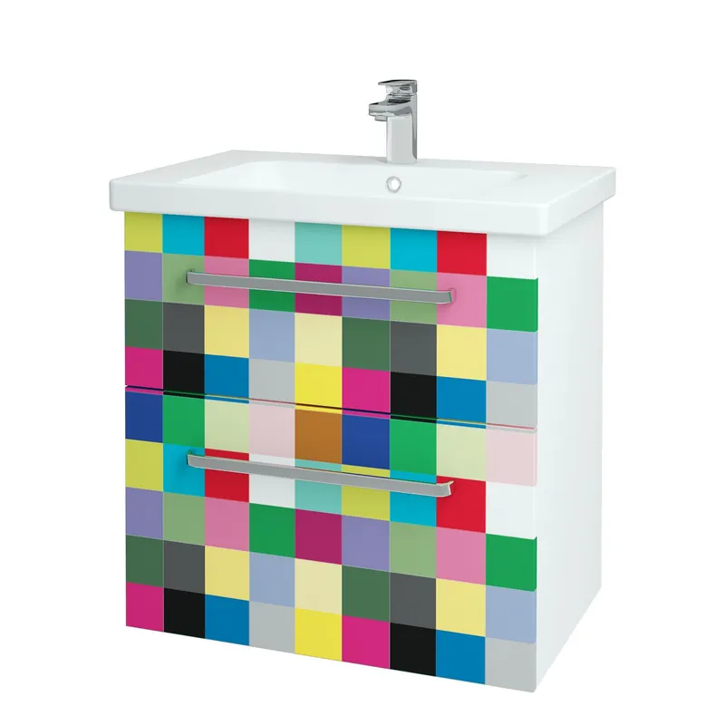 Nízká Cena Big Inn SZZ2 80 - skříňka s umyvadlem 80 cm, závěsná, CS III (BIN011 SZZ2 080 CS III)