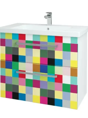 Víkendová Akce Big Inn SZZ2 100 - skříňka s umyvadlem 100 cm, závěsná, CS III (BIN012 SZZ2 100 CS III)