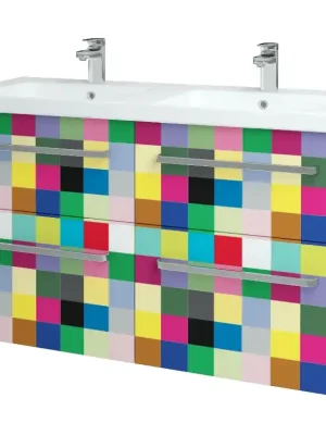 Big Inn SZZ4 125 - skříňka s umyvadlem 125 cm, závěsná, CS III (BIN013 SZZ4 125 CS III) Kupte Ještě Dnes